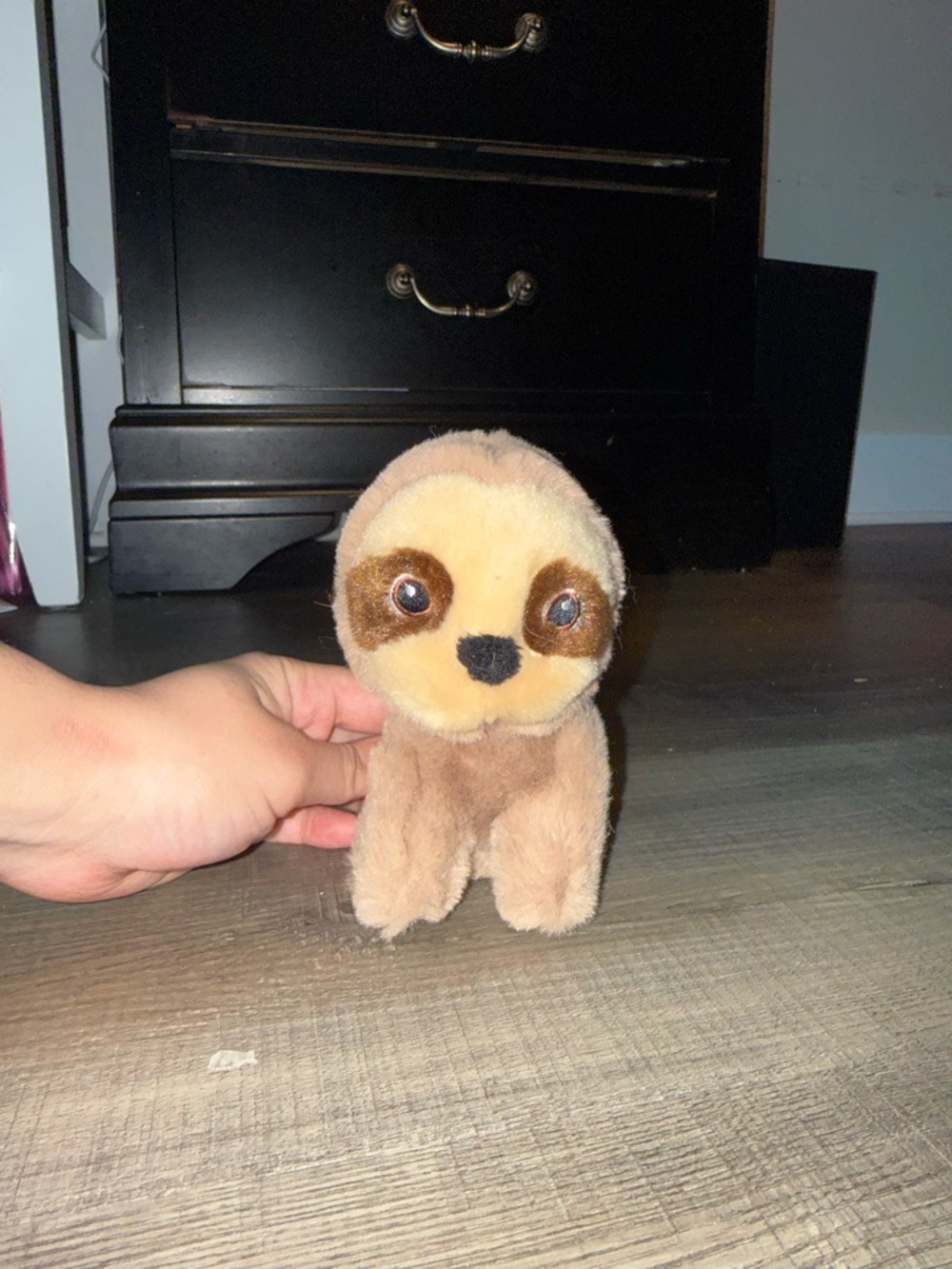 Plush Sloth Stuffed Animal in Brown - Soft Cuddly Toy
